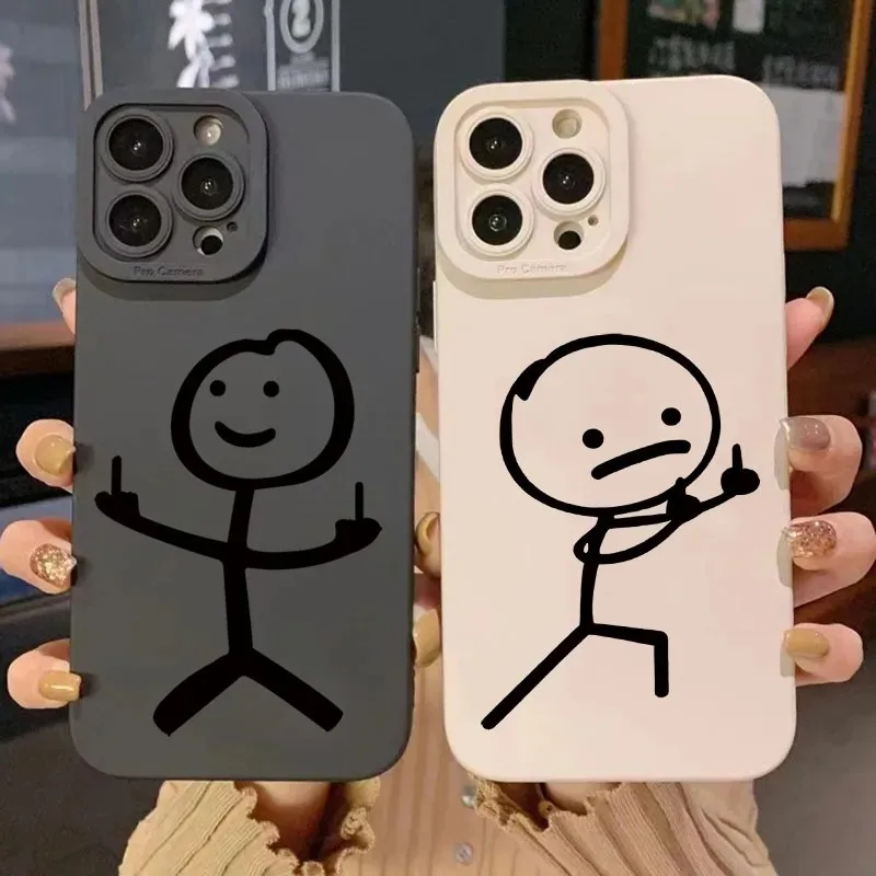 Cute Cartoon Matchman Matte Si - Phone Cases Rugged review and price