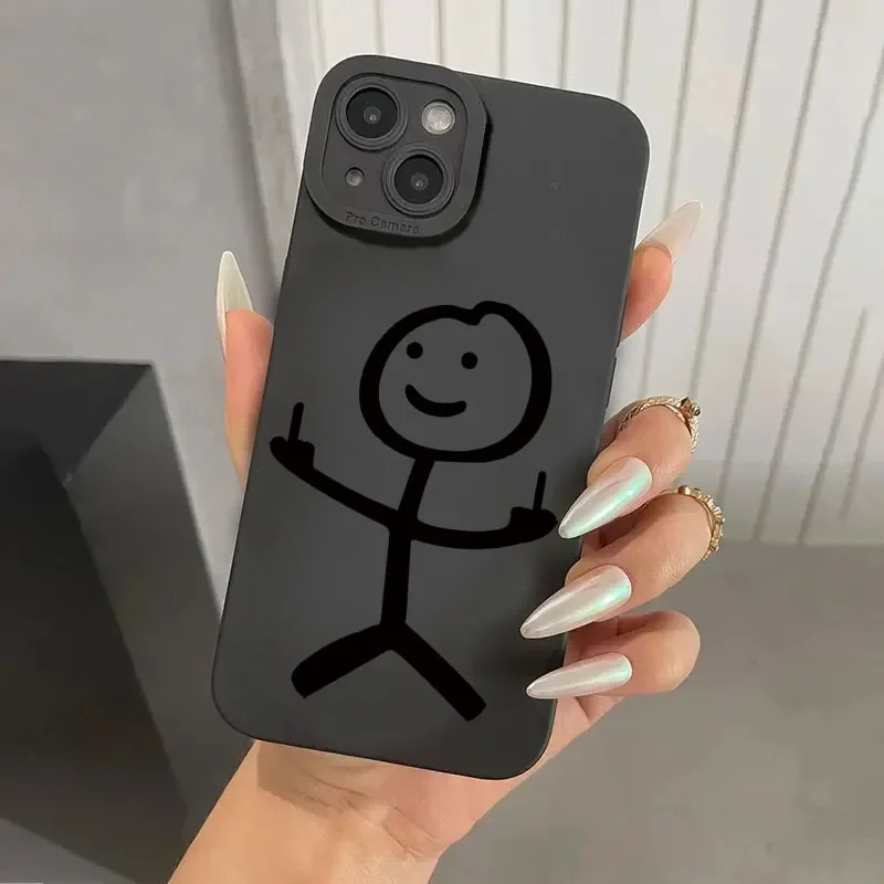Cute Cartoon Matchman Matte Si - Phone Cases Rugged review and price