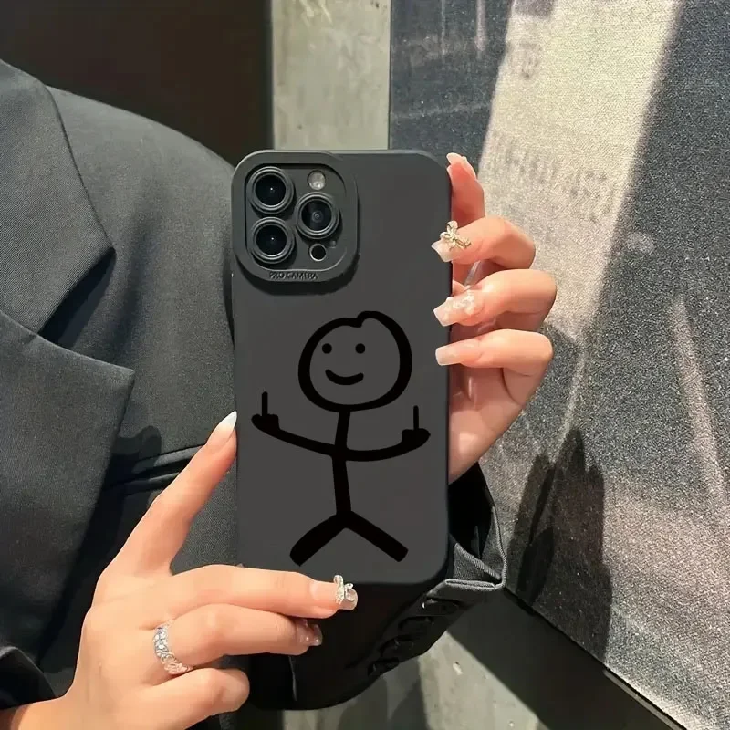 Cute Cartoon Matchman Matte Si - Phone Cases Rugged review and price