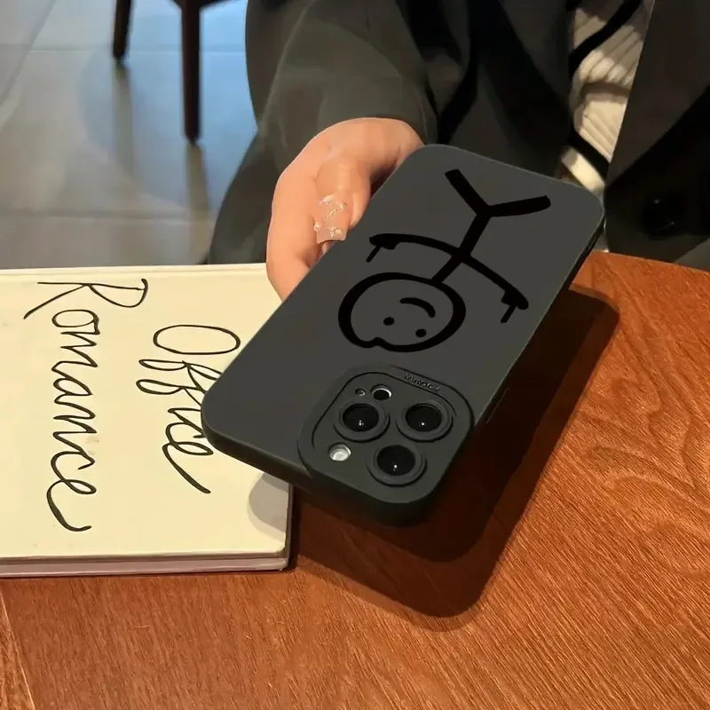 Cute Cartoon Matchman Matte Si - Phone Cases Rugged review and price