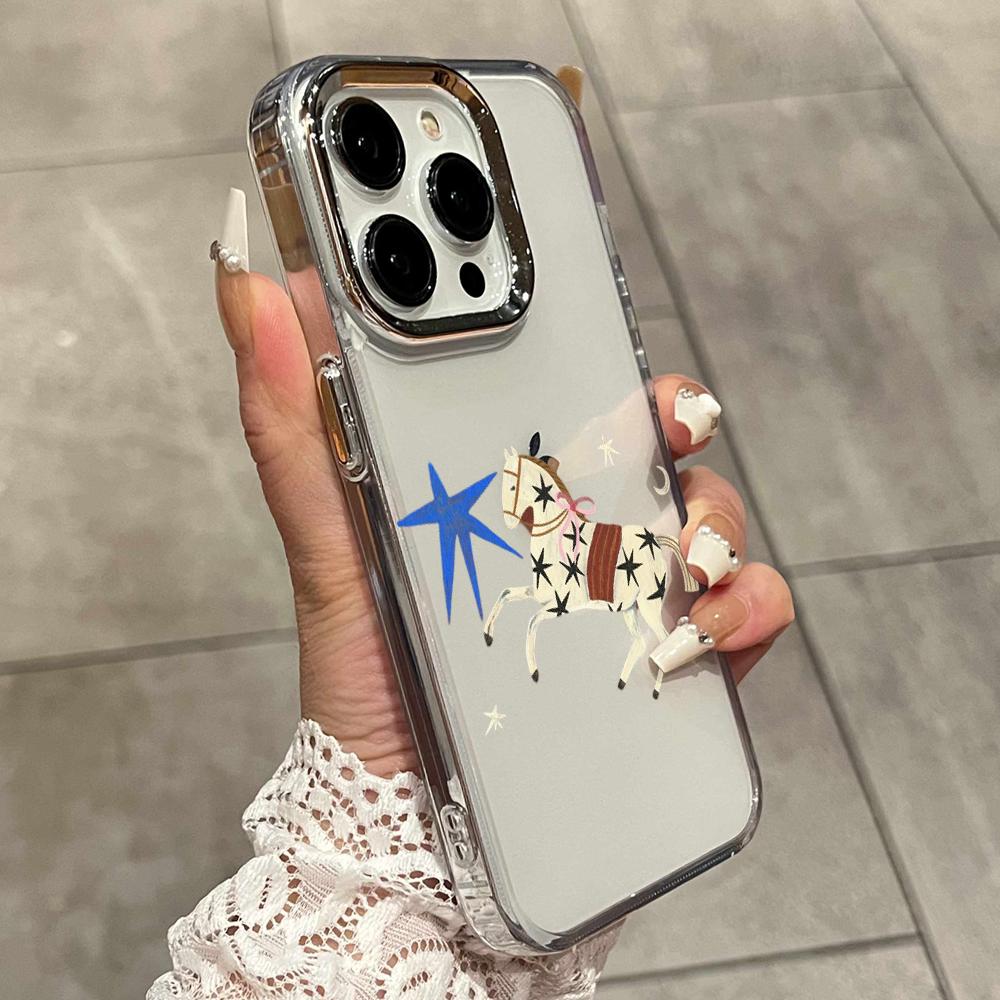 HD Ins Korean Red Brown Star H - Phone Cases Brown review and price