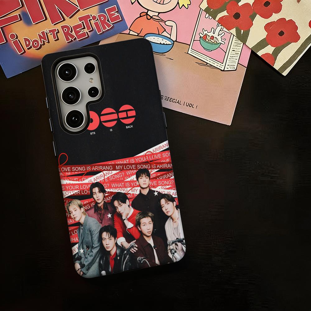 Cool Bulletproof Bts BOYS Phon - Phone Cases Samsung S24 review and price