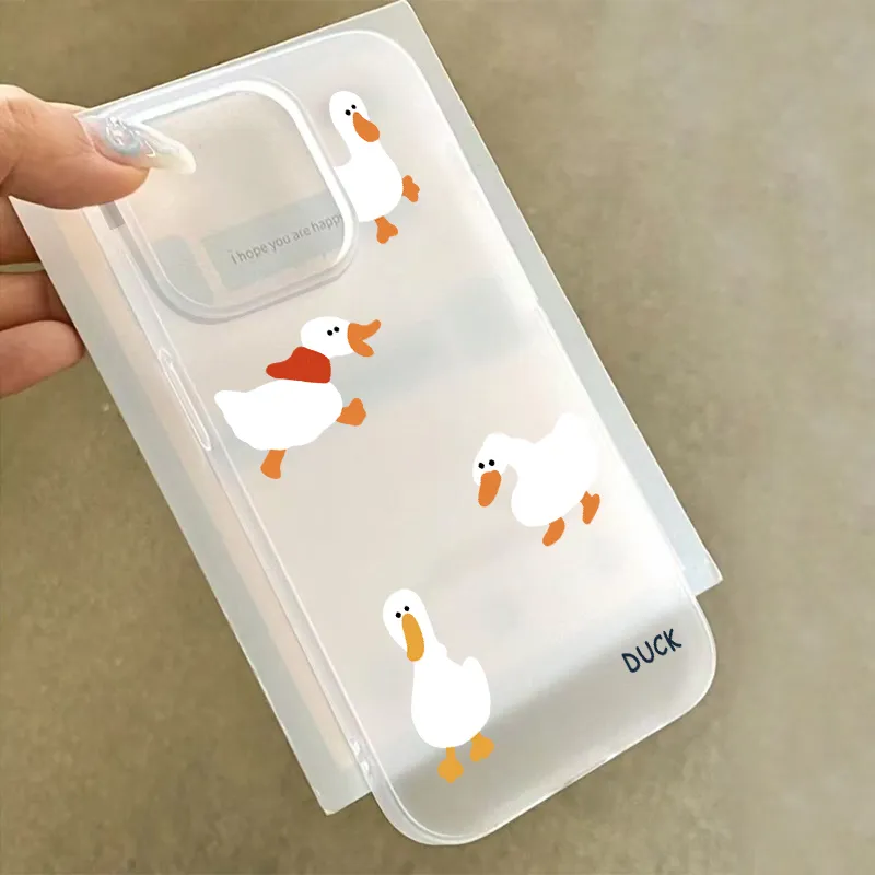 Super Cute Duck Quack Matte Tr - Phone Cases Rugged review and price