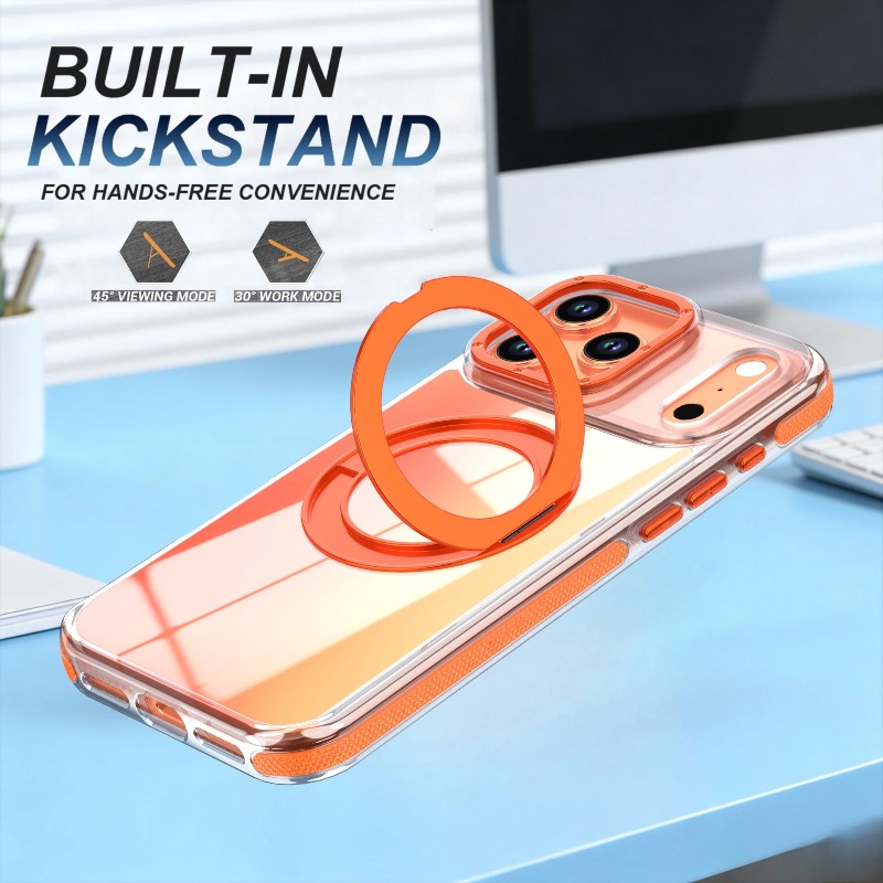 Luxury Laser Gradient Magnetic - Ring Stand Case review and price