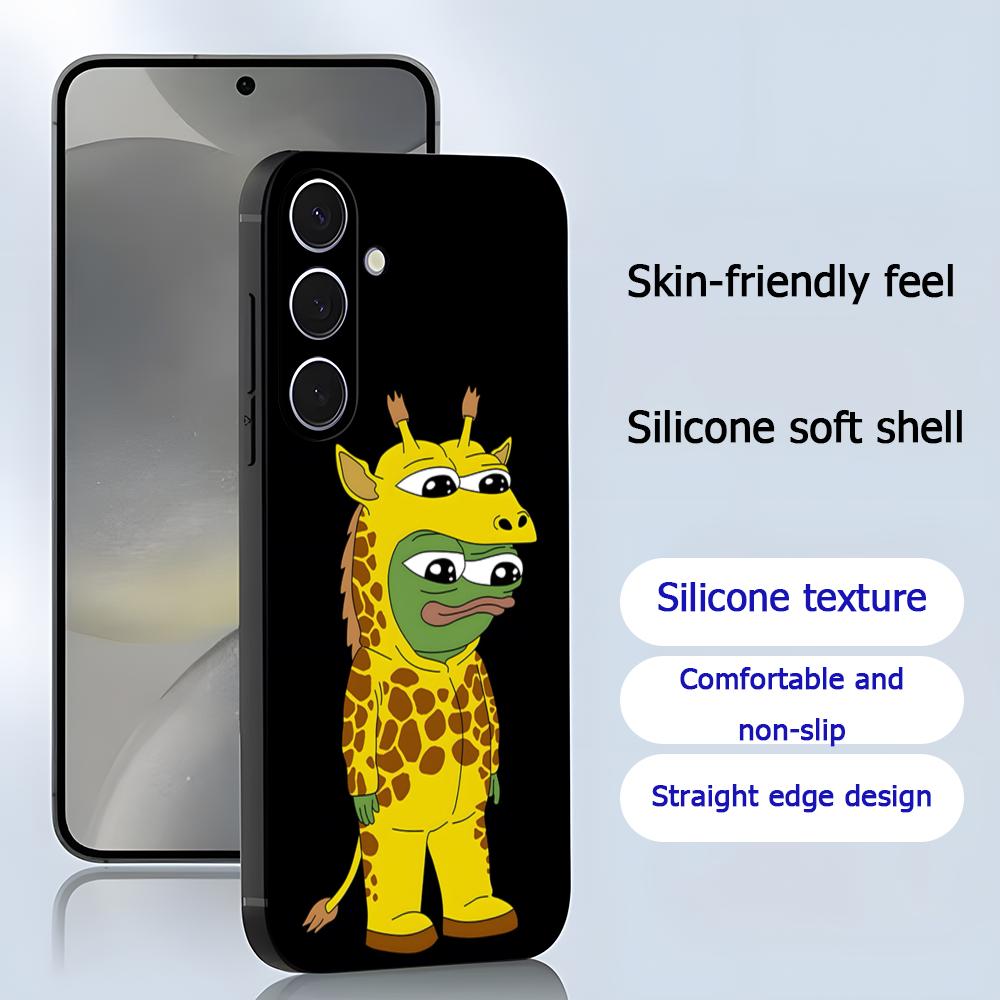Sad Pepe the frog Draw Cool Ph - Phone Cases Samsung S24 review and price