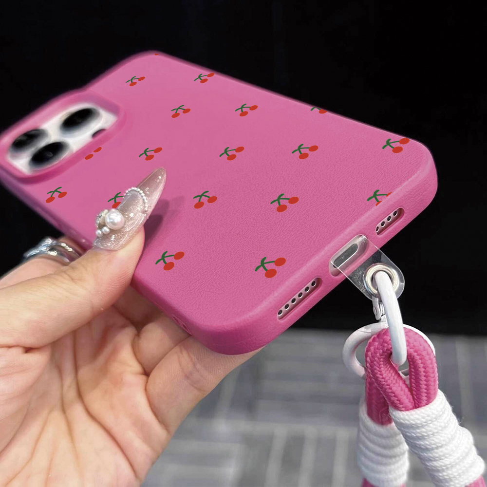 Little Cherry Strap Rope Phone - Phone Cases Cherry review and price