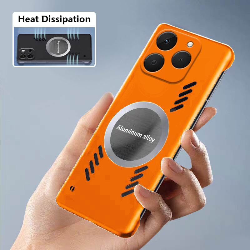 Biruiqu For Realme 15T Bezel-l - Heat Dissipation Case review and price