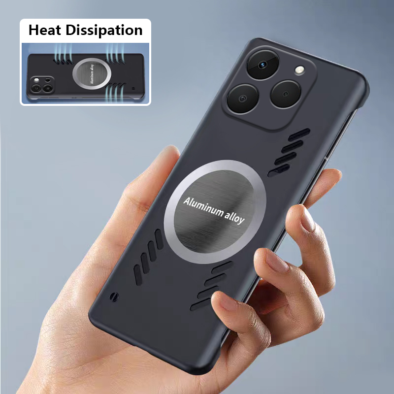 Biruiqu For Realme 15T Bezel-l - Heat Dissipation Case review and price
