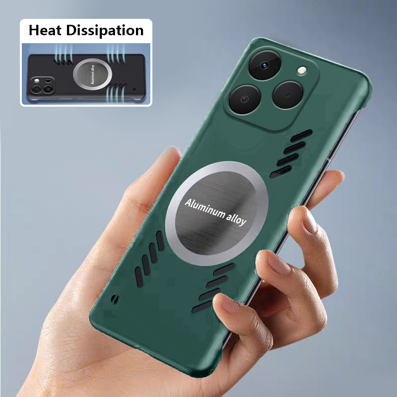 Biruiqu For Realme 15T Bezel-l - Heat Dissipation Case review and price