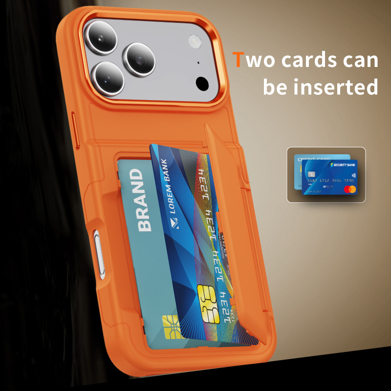 New Solid Color Frosted PC Wal - Phone Cases With Wallet On Back review and price