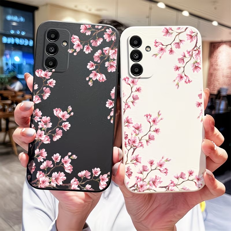 Pink Cherry Blossom Branch Pri - Phone Cases Cherry review and price