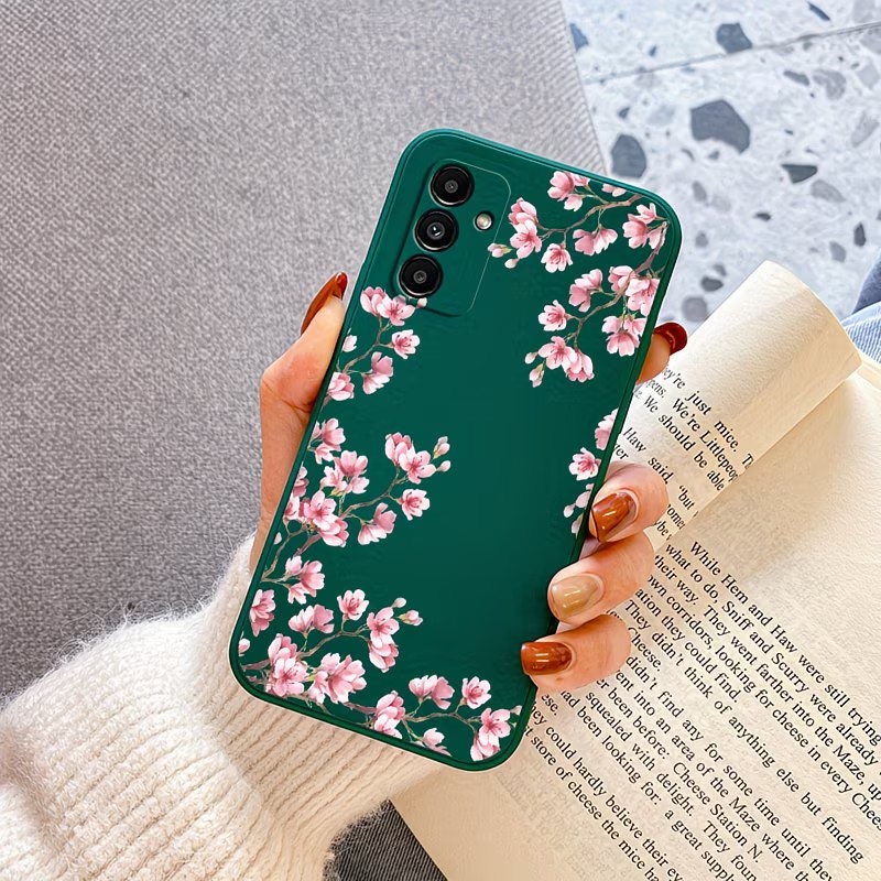 Pink Cherry Blossom Branch Pri - Phone Cases Cherry review and price