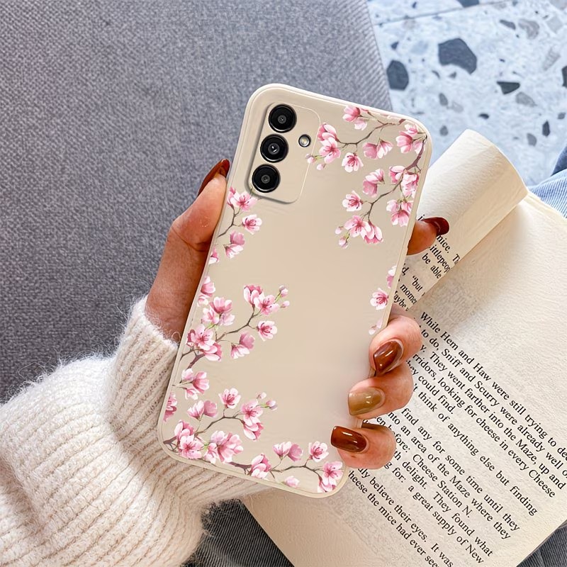 Pink Cherry Blossom Branch Pri - Phone Cases Cherry review and price