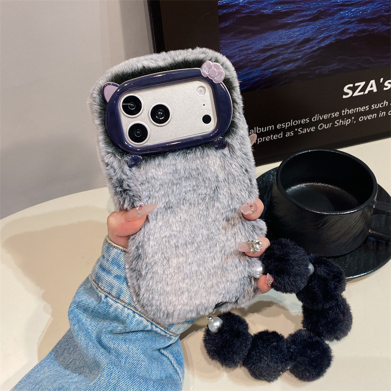 Luxury Solid Colors Furry Plus - Phone Cases Iphone 14 review and price