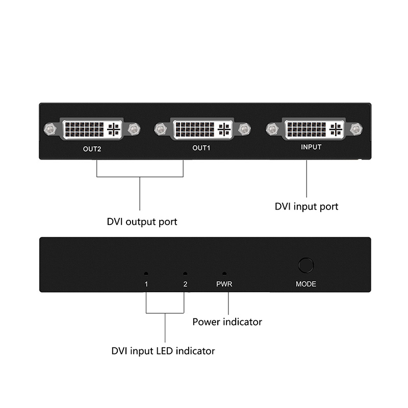 1x2/1x4 Port DVI Splitter 1 in - Phone Cases Uk review and price