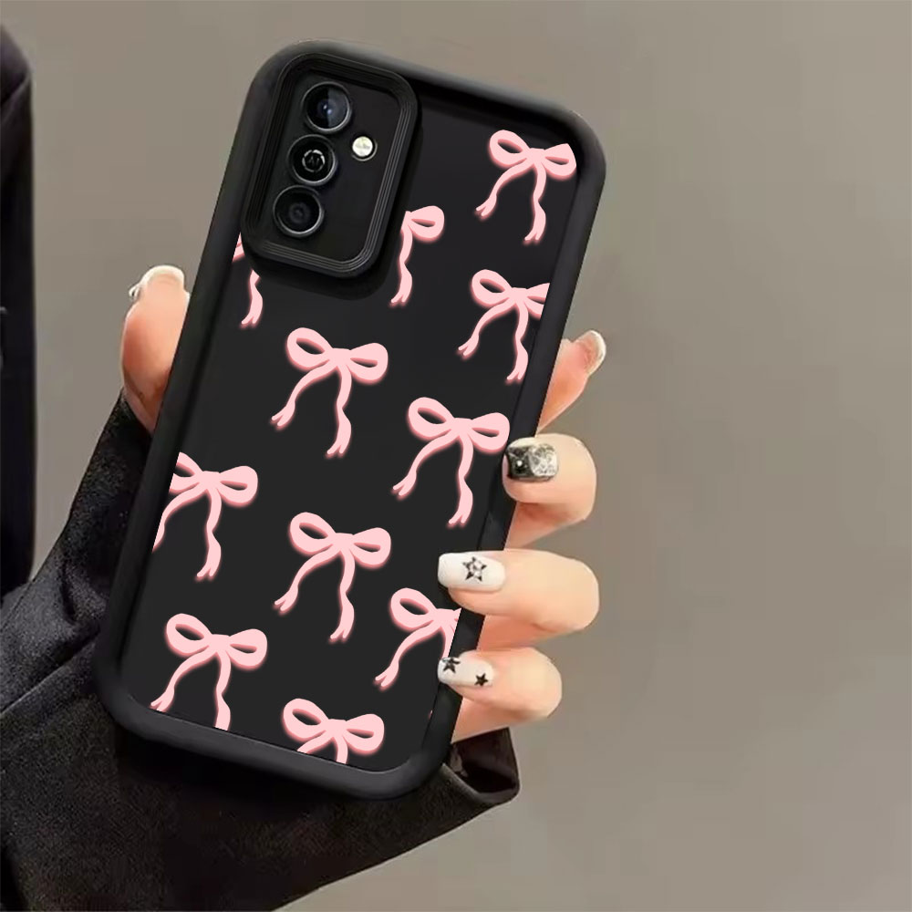 Pink Bow Print Soft TPU Phone  - Phone Cases Samsung S25 Fe review and price