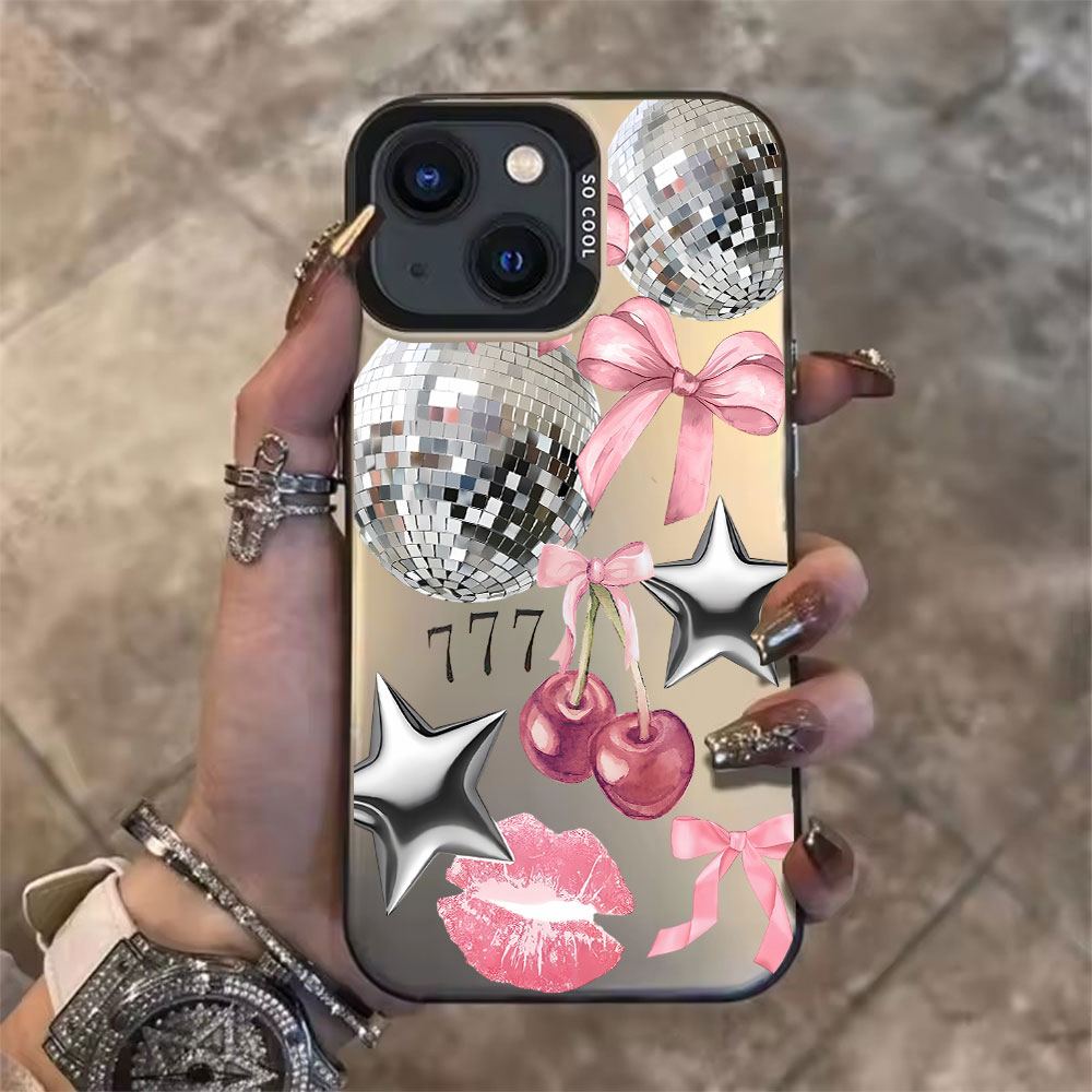 Cherry Bow Lip Pattern Phone C - Phone Cases Cherry review and price
