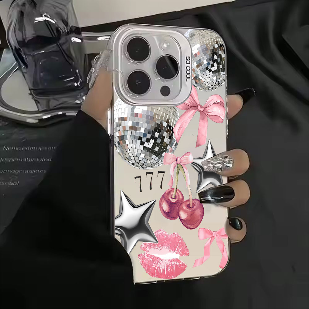 Cherry Bow Lip Pattern Phone C - Phone Cases Cherry review and price