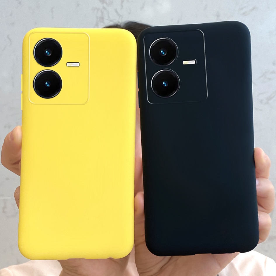 Candy Color Case For Vivo Y22s - Phone Cases On Sale review and price