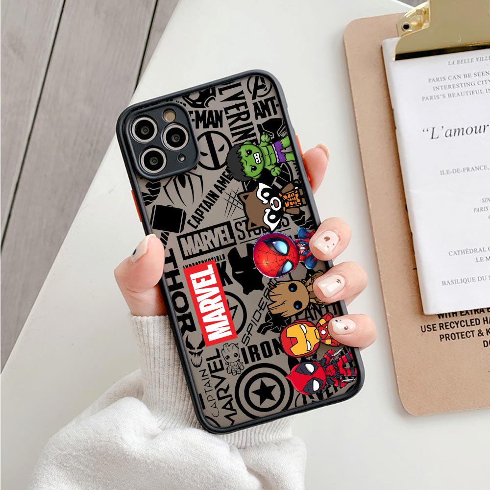 Cute Marvel Heroes Matte Trans - Phone Cases Rugged review and price