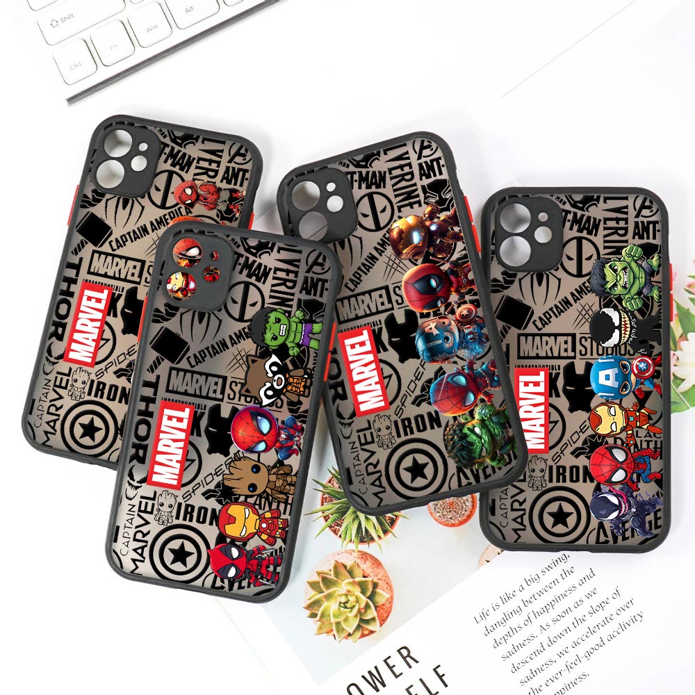 Cute Marvel Heroes Matte Trans - Phone Cases Rugged review and price