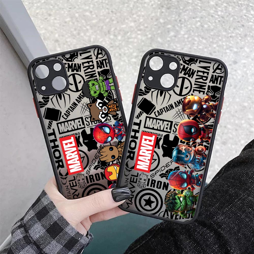 Cute Marvel Heroes Matte Trans - Phone Cases Rugged review and price