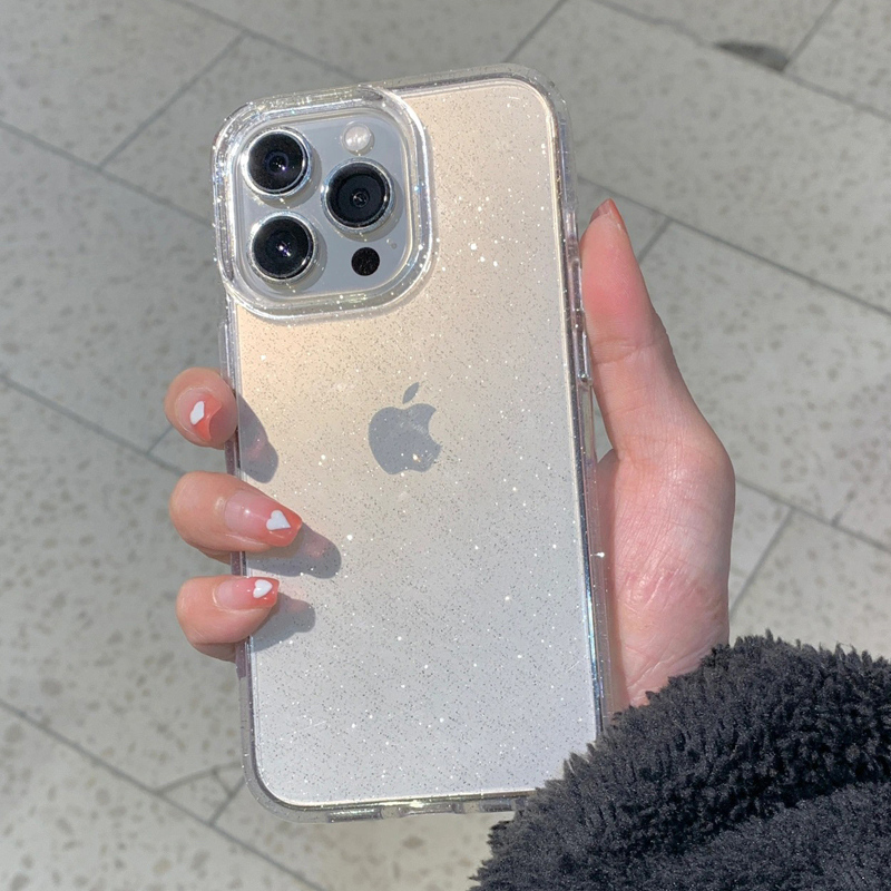 Transparent Simple Glitter Pho - Phone Cases Durable review and price
