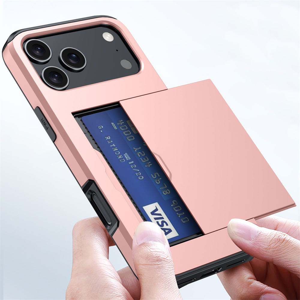 Slide Wallet Credit Card Slot  - Phone Cases With Wallet On Back review and price