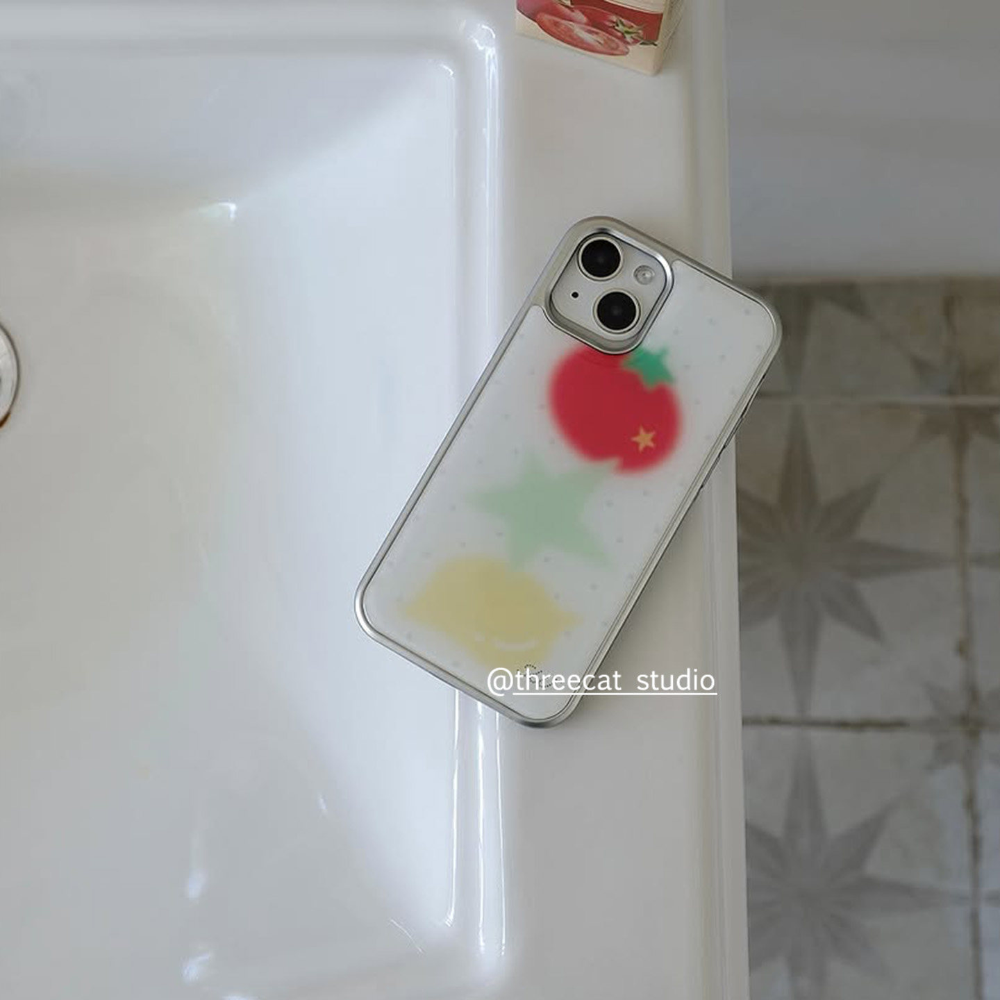Korean Halation Tomato Lemon S - Phone Cases Brown review and price