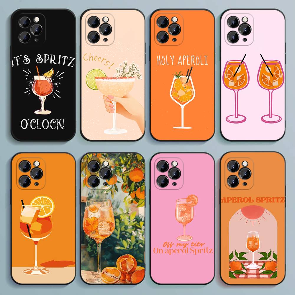 Aperol Funny Spritz Phone Case - Phone Cases Quirky review and price