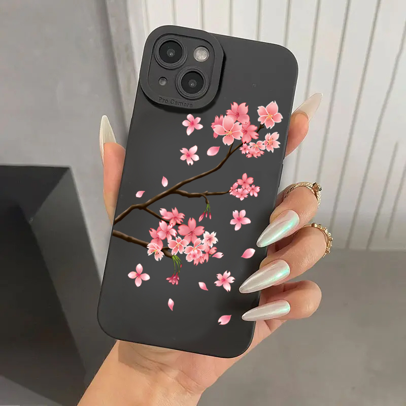 Pink Cherry Blossom Phone Case - Phone Cases Cherry review and price