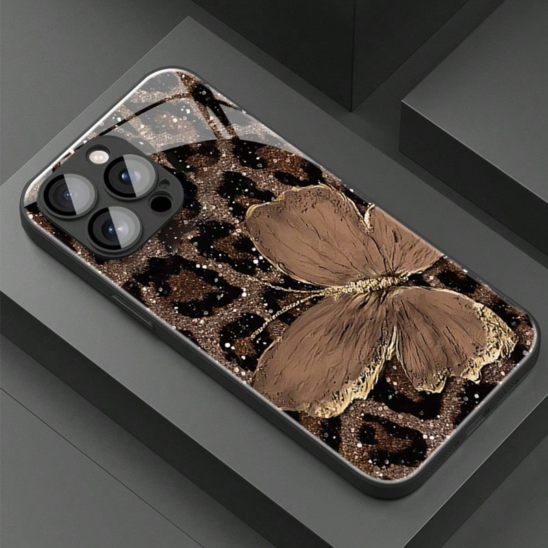 Luxury Butterfly Leopard Patte - Phone Cases Classy review and price
