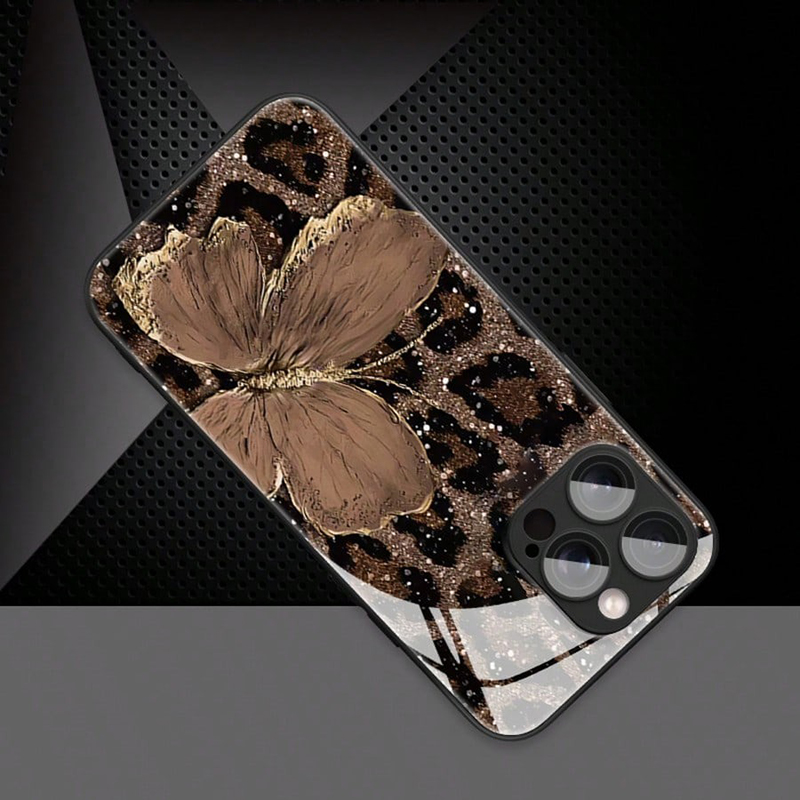 Luxury Butterfly Leopard Patte - Phone Cases Classy review and price