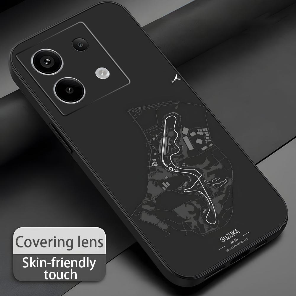 F1 Race Track Print  Phone Cas - Phone Cases Redmi review and price