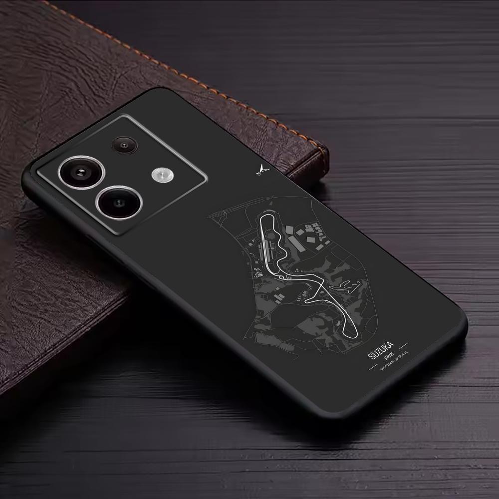 F1 Race Track Print  Phone Cas - Phone Cases Redmi review and price