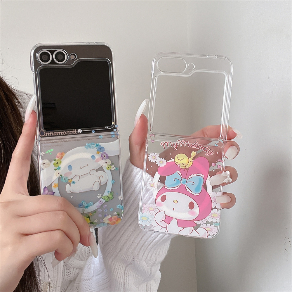 Cute Cartoon Cinnamon Dog Melo - Phone Cases Z Flip 5 review and price