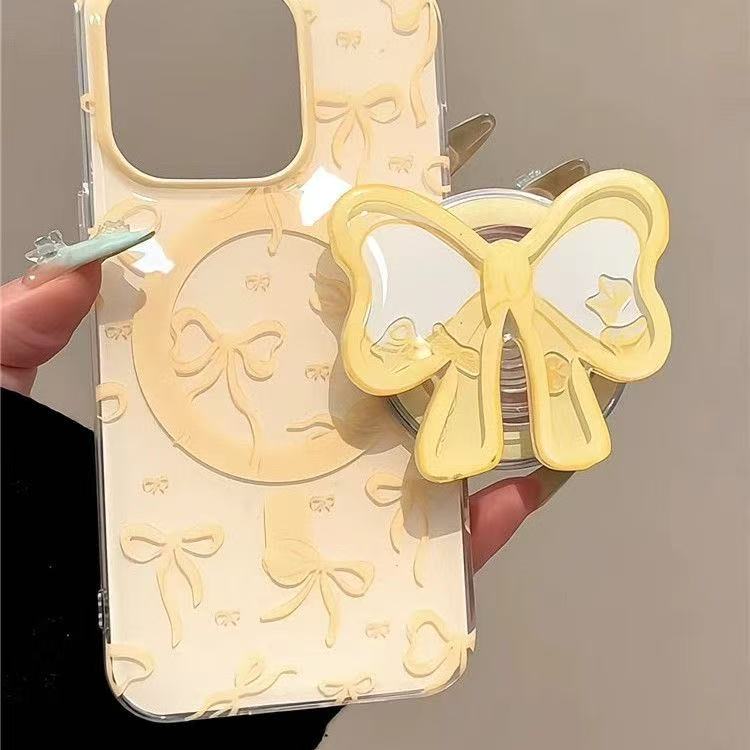Yellow Bow Tie Shake Cartoon F - Phone Cases Quirky review and price