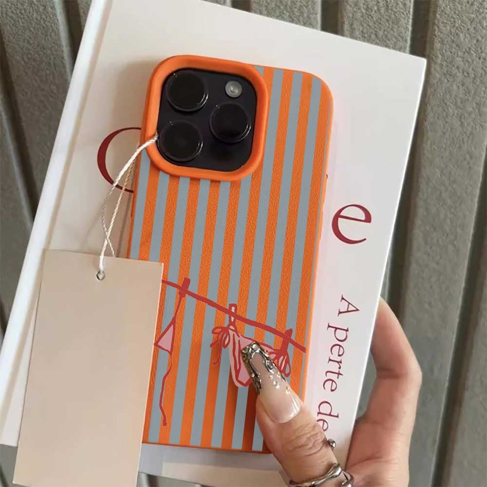 Blue White Striped Bikini Phon - Phone Cases Rugged review and price