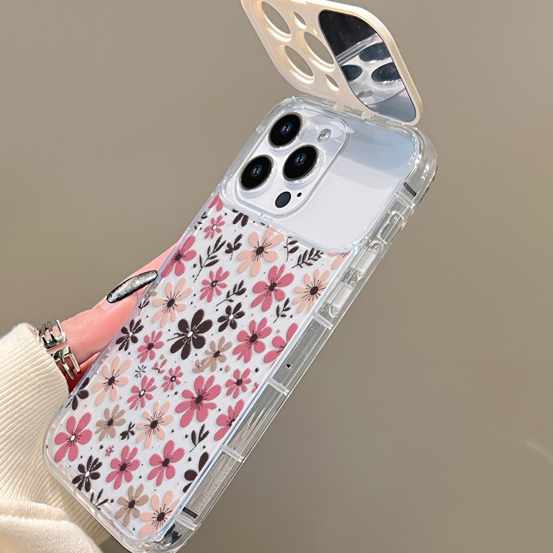 Cottagecore Pastel Pink Brown  - Phone Cases Brown review and price