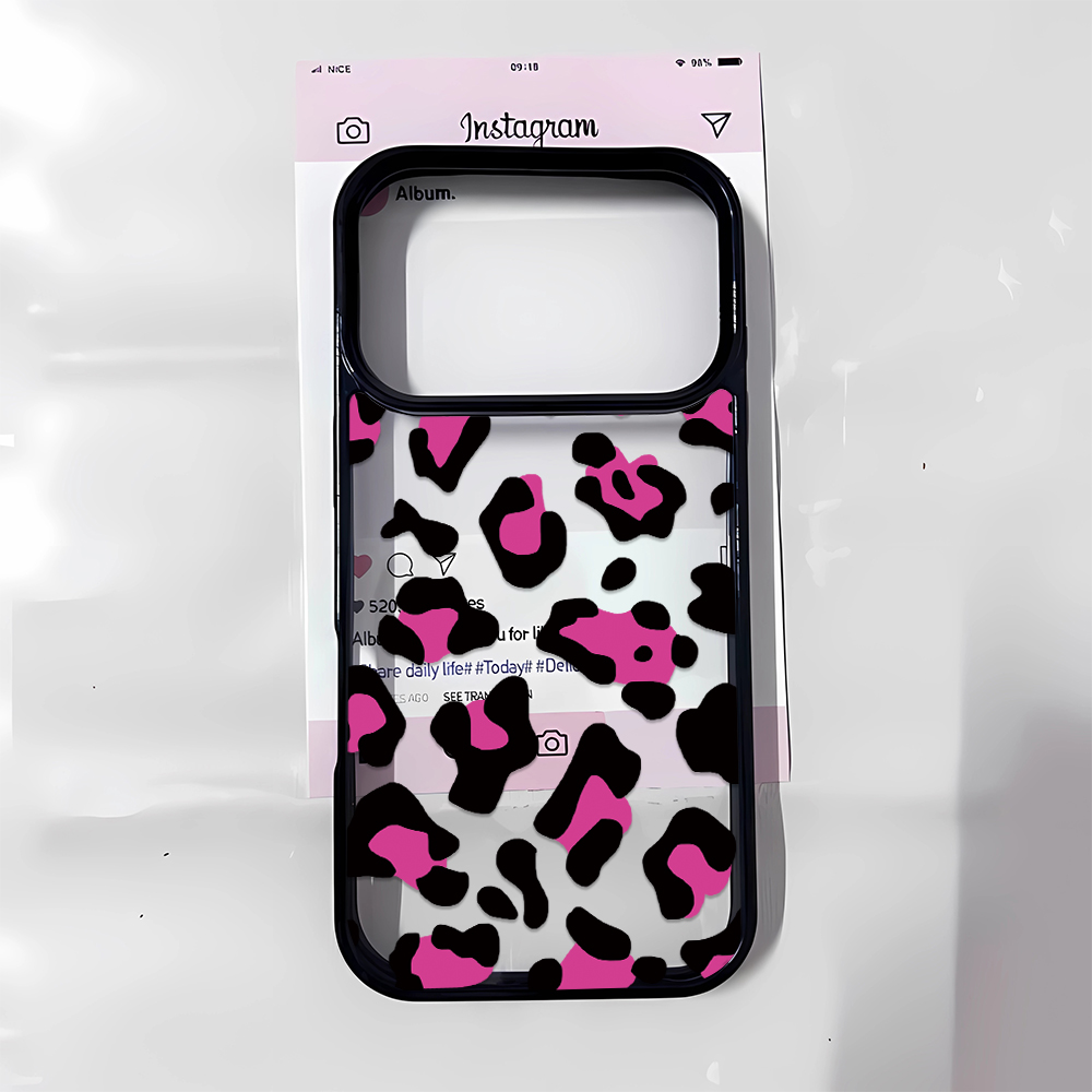 Leopard Pattern Cute Pink Wild - Phone Cases Best review and price