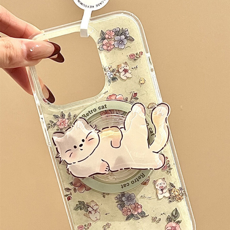 Korean Cute Kitty For Magsafe  - Phone Cases Quirky review and price