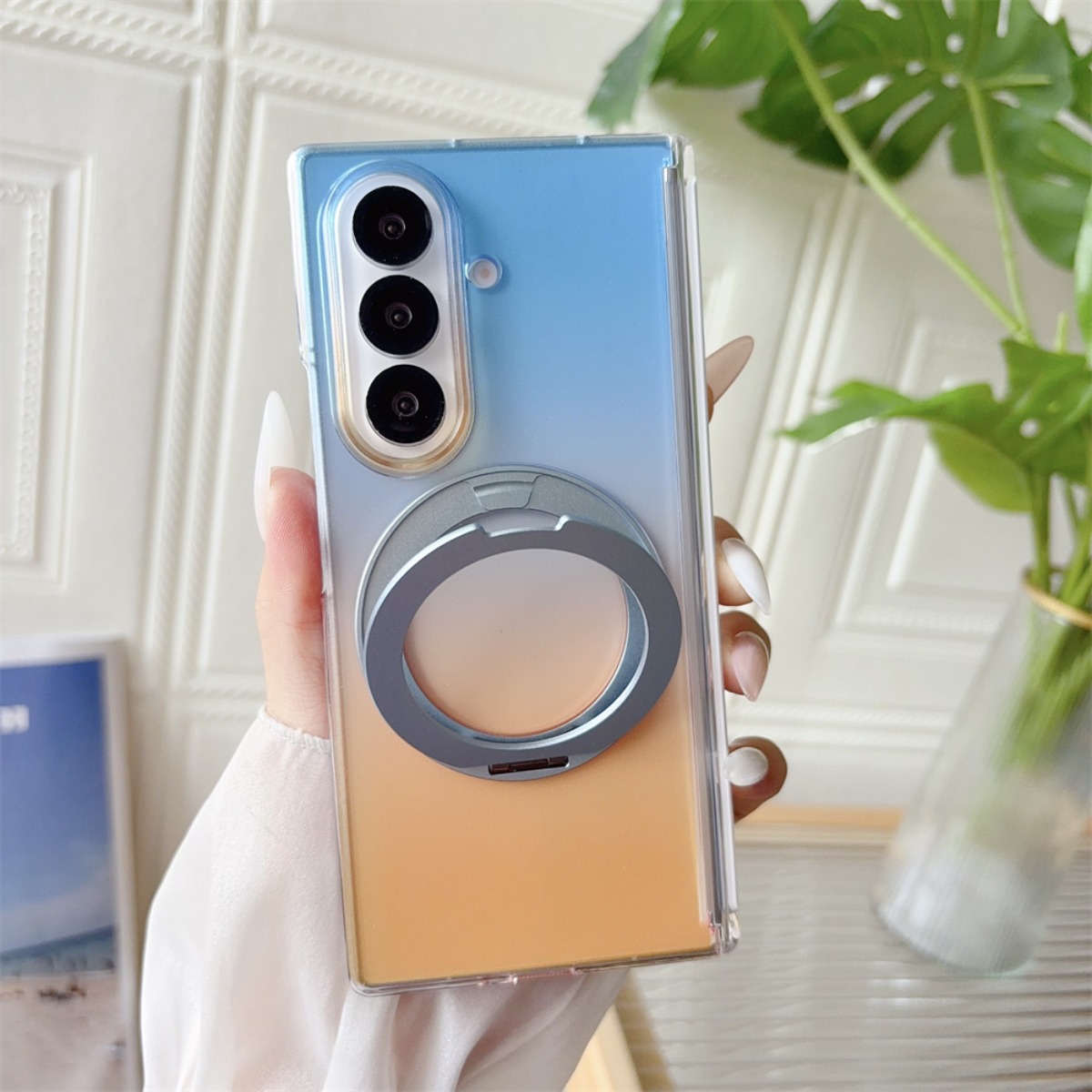 Gradient Transparent Rotate Ri - Ring Stand Case review and price
