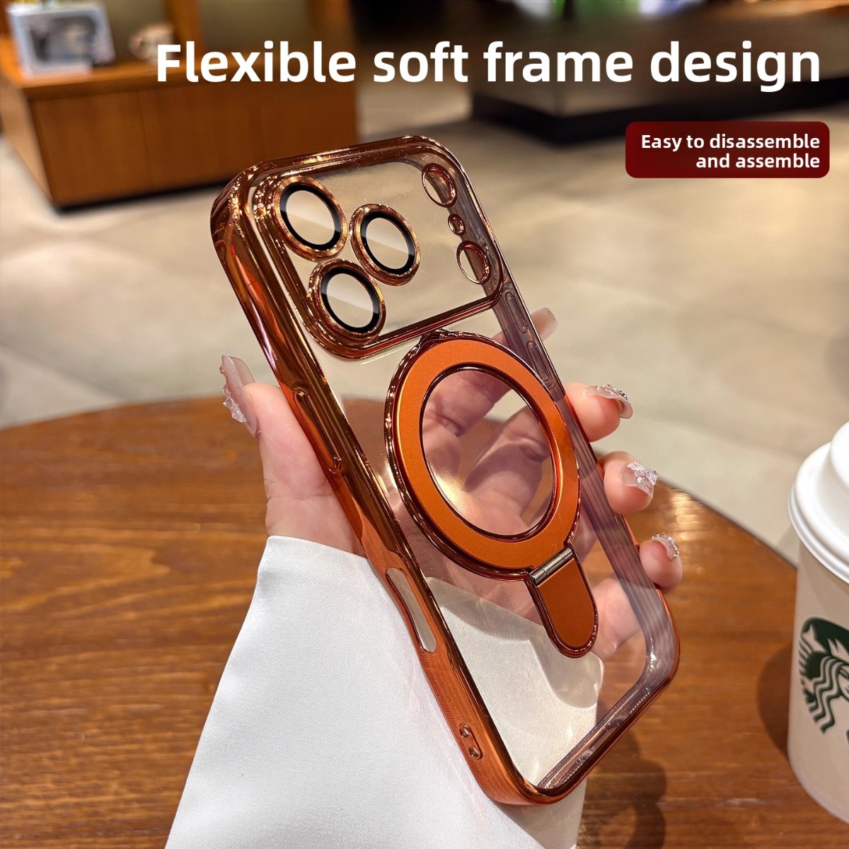 For Magsafe Magnetic Bracket P - Ring Stand Case review and price
