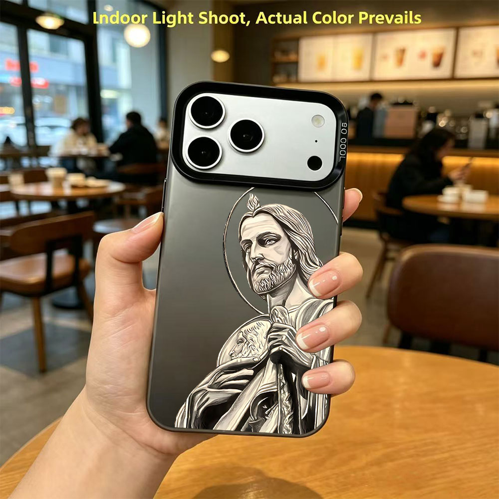 San Judas Tadeo Pattern Design - Phone Cases Art review and price