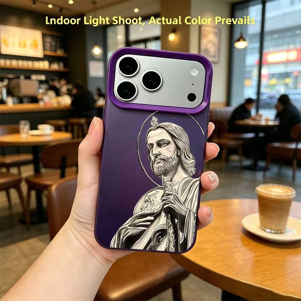 San Judas Tadeo Pattern Design - Phone Cases Art review and price