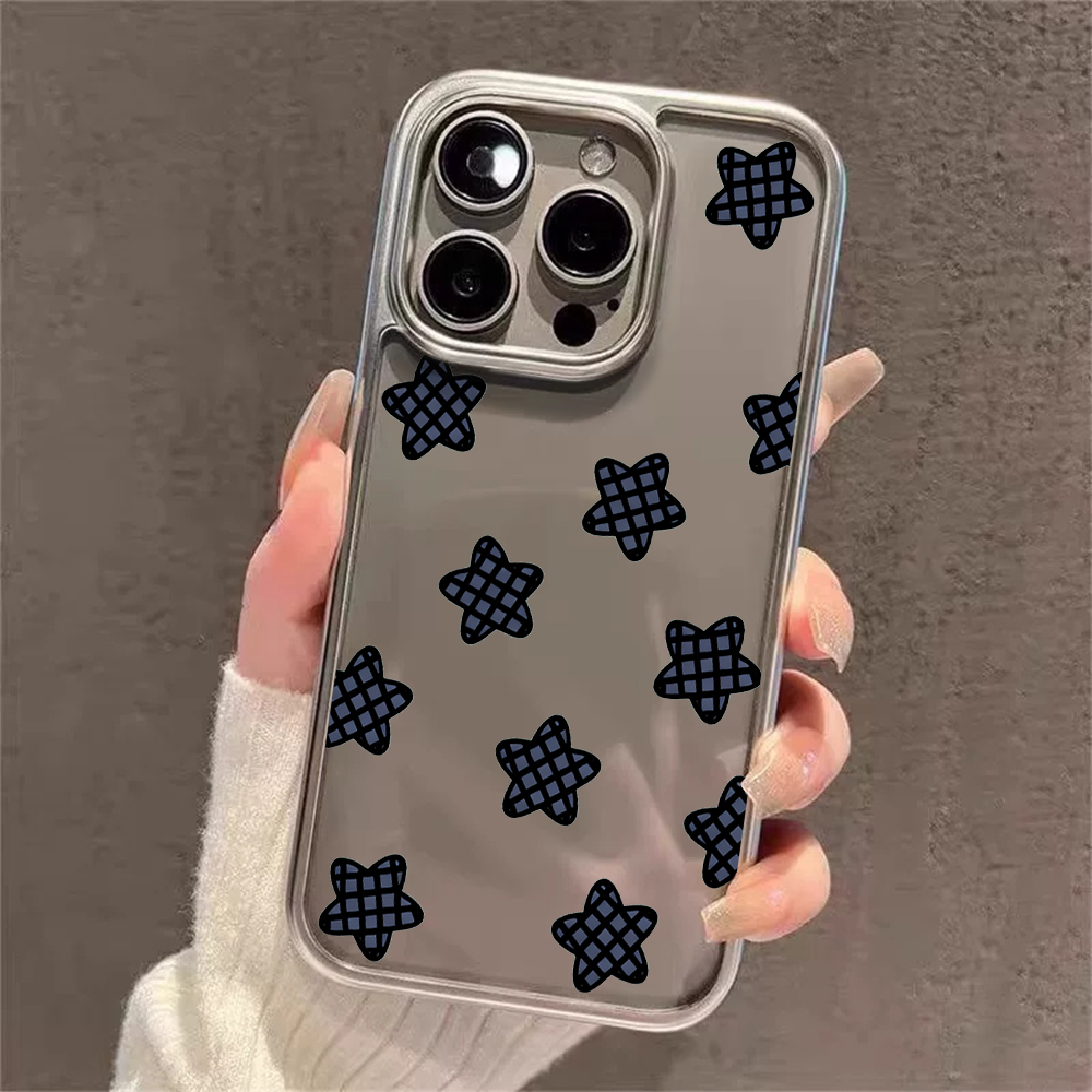 Y2K Stars Fashion Clear Cases  - Phone Cases Best review and price