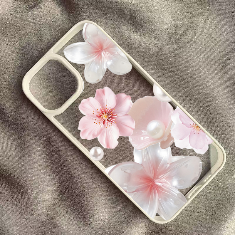 Cute Cherry Blossom Lily Pearl - Phone Cases Cherry review and price