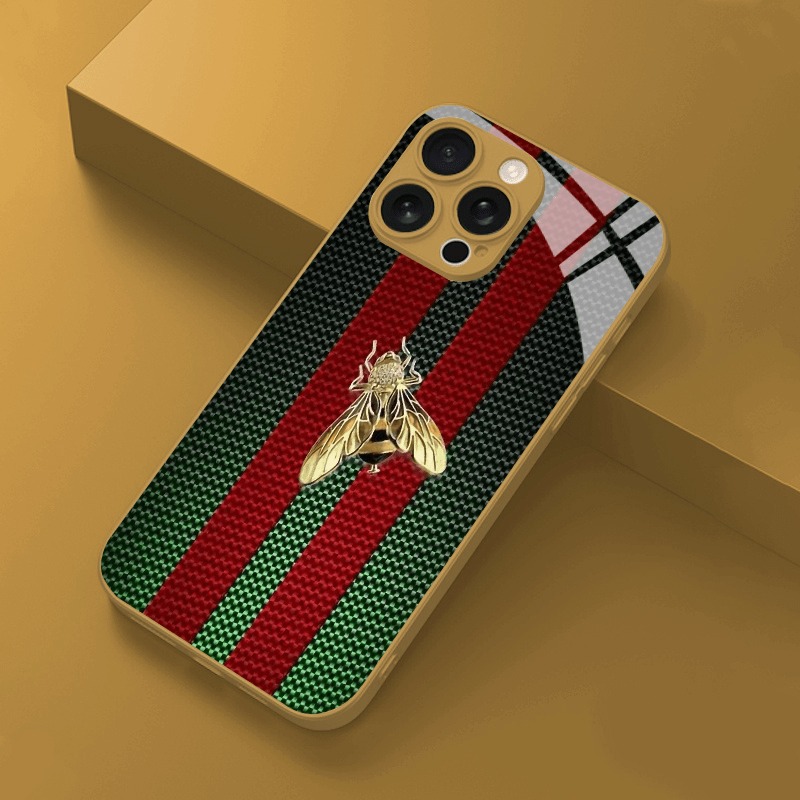 Red Green Striped Golden Bee G - Phone Cases Vape review and price