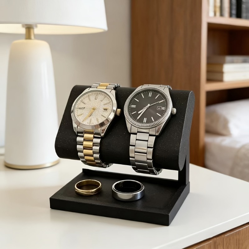 Dual Watch Jewelry Display Sta - Ring Stand Case review and price