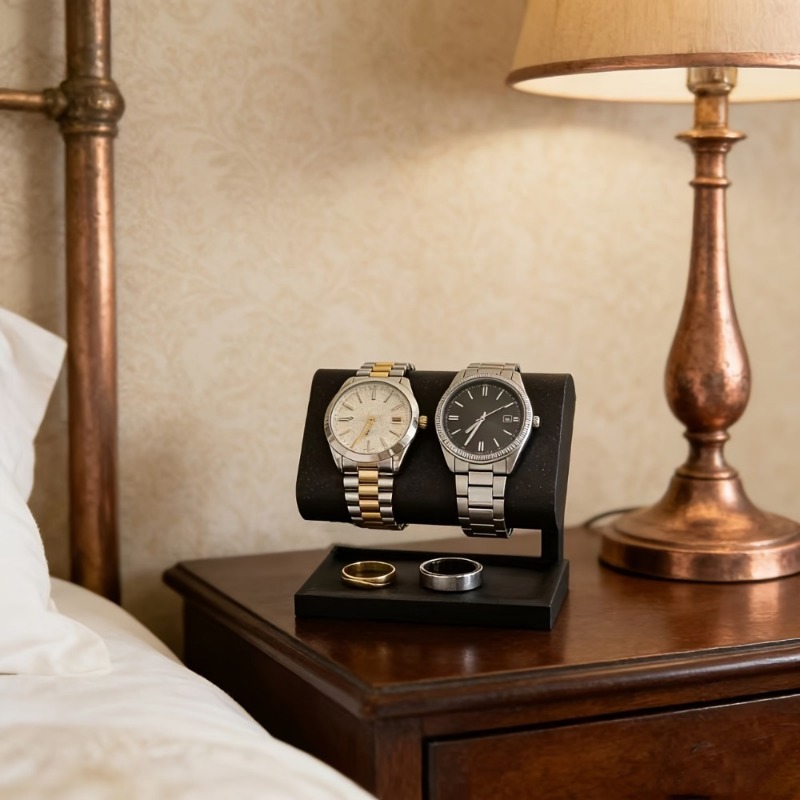 Dual Watch Jewelry Display Sta - Ring Stand Case review and price